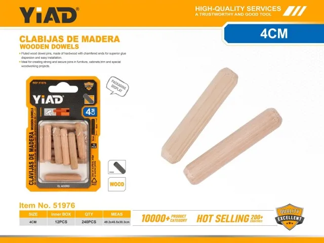 WOODEN DOWELS 51976