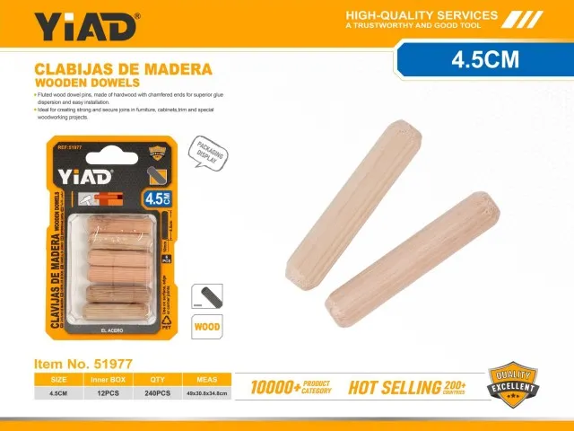 WOODEN DOWELS 51977