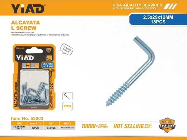 L SCREWS 52003