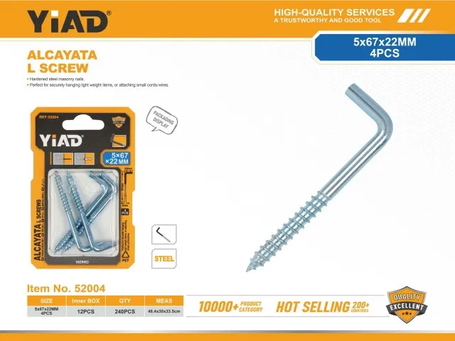 L SCREWS 52004