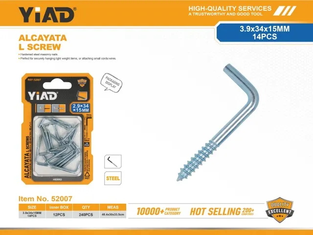 L SCREWS 52007