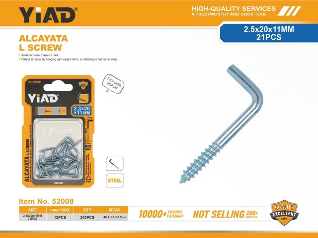 L SCREWS 52008
