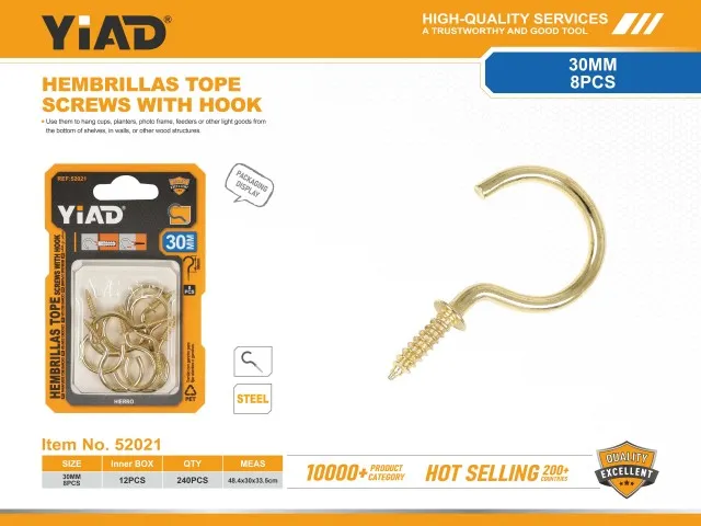SCREWS WITH HOOK 52021