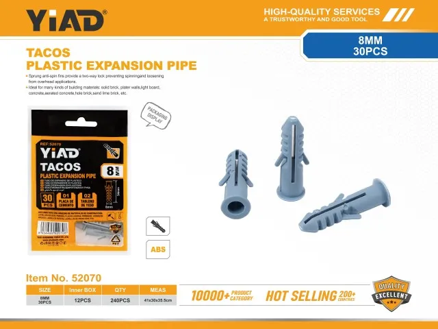 PLASTIC EXPANSION PIPE 52070