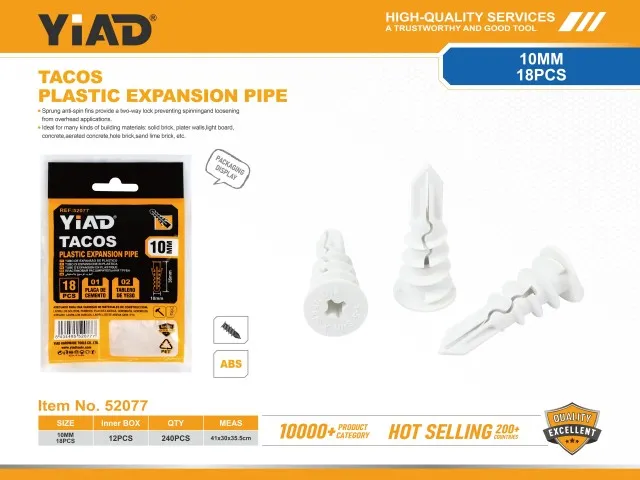 PLASTIC EXPANSION PIPE 52077