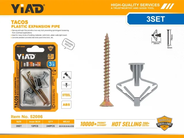 PLASTIC EXPANSION PIPE 52086