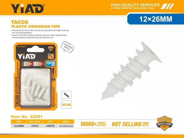 PLASTIC EXPANSION PIPE 52091