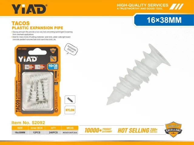 PLASTIC EXPANSION PIPE 52092