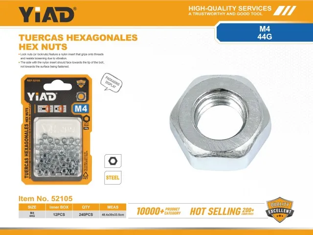 HEX NUTS 52105