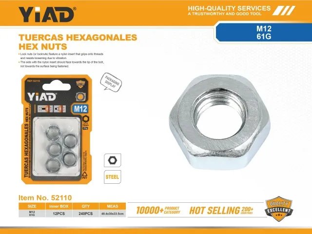 HEX NUTS 52110