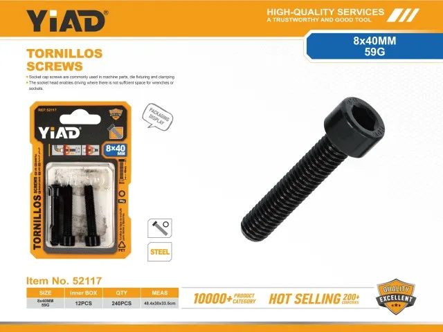 HEXAGONAL SCREWS 52117