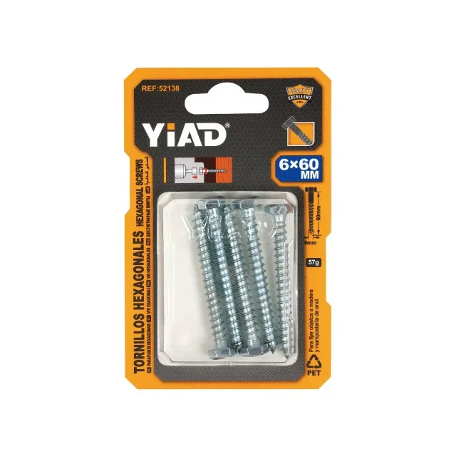 HEXAGONAL SCREWS 52138
