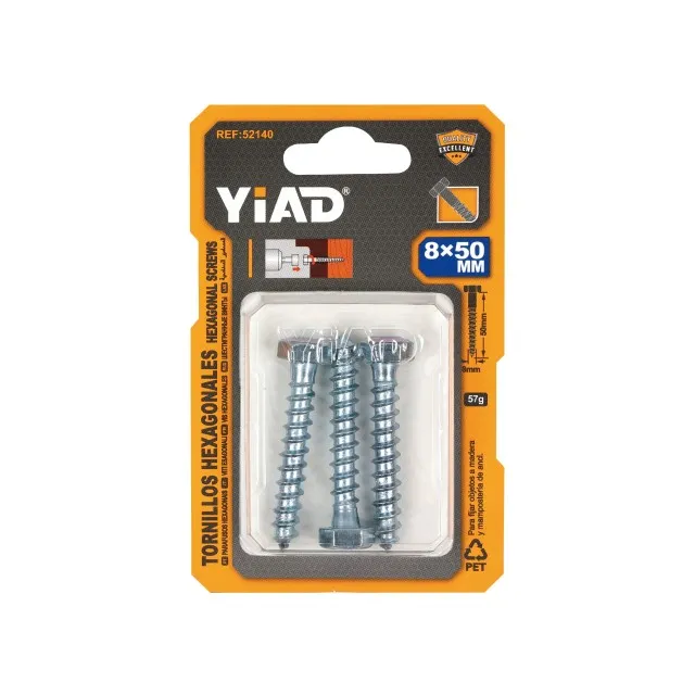 HEXAGONAL SCREWS 52140