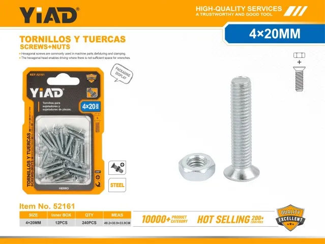 SCREWS+NUTS 52161