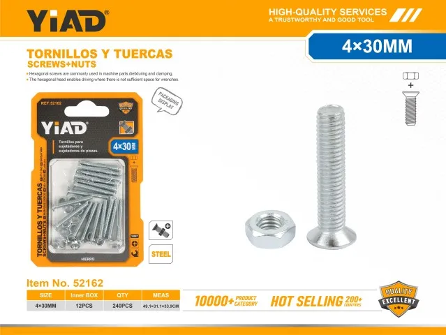 SCREWS+NUTS 52162