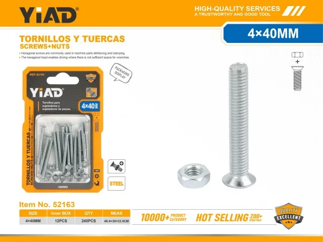 SCREWS+NUTS 52163