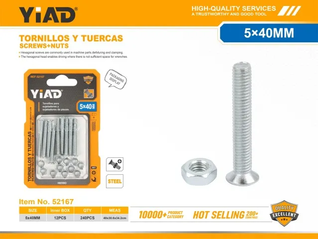 SCREWS+NUTS 52167