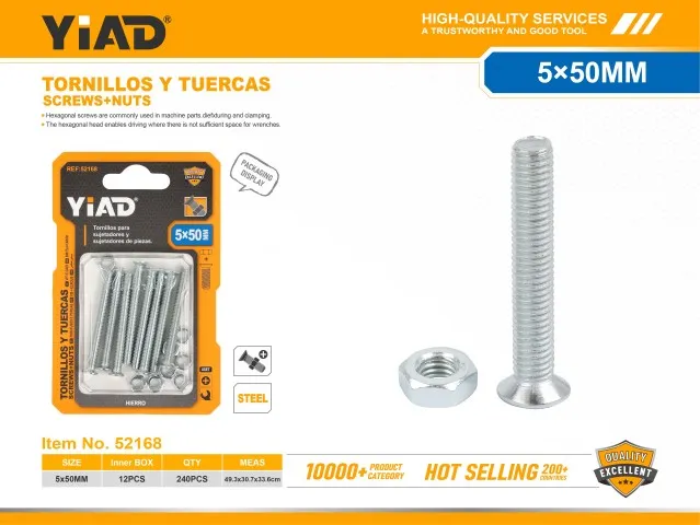 SCREWS+NUTS 52168