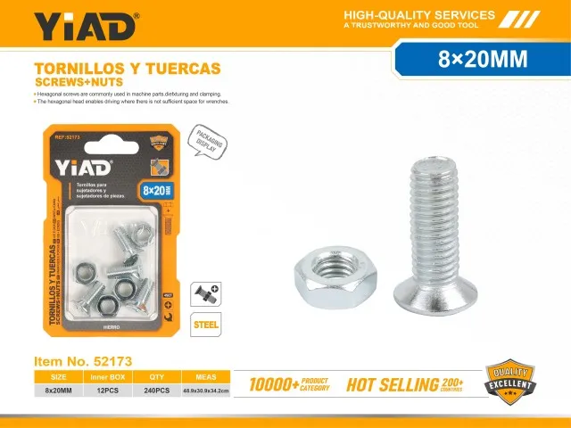 SCREWS+NUTS 52173