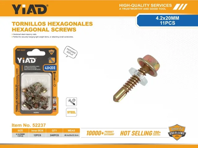 HEXAGONAL SCREWS 52237