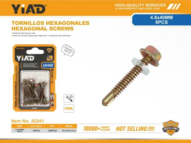 HEXAGONAL SCREWS 52241
