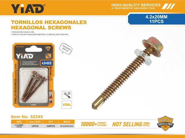 HEXAGONAL SCREWS 52245