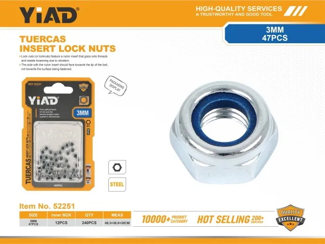 INSERT LOCK NUTS 52251
