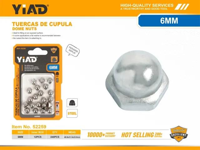 DOME NUTS 52259