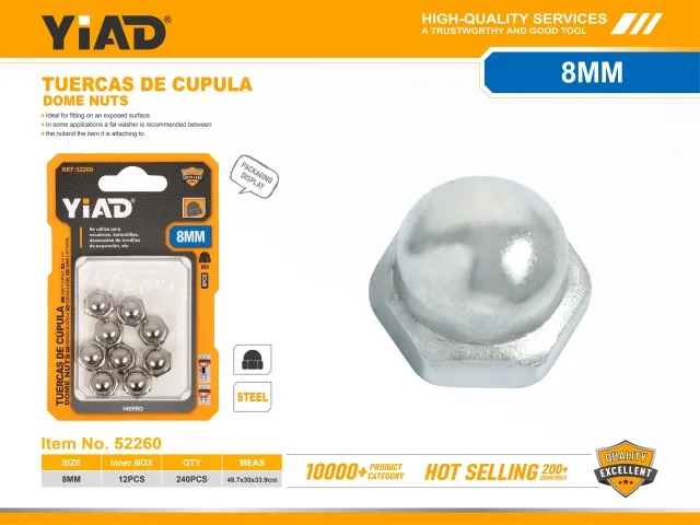 DOME NUTS 52260