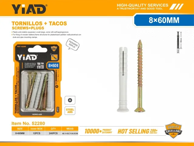 SCREWS+PLUGS 52280