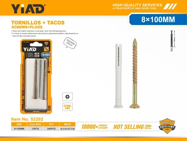 SCREWS+PLUGS 52282