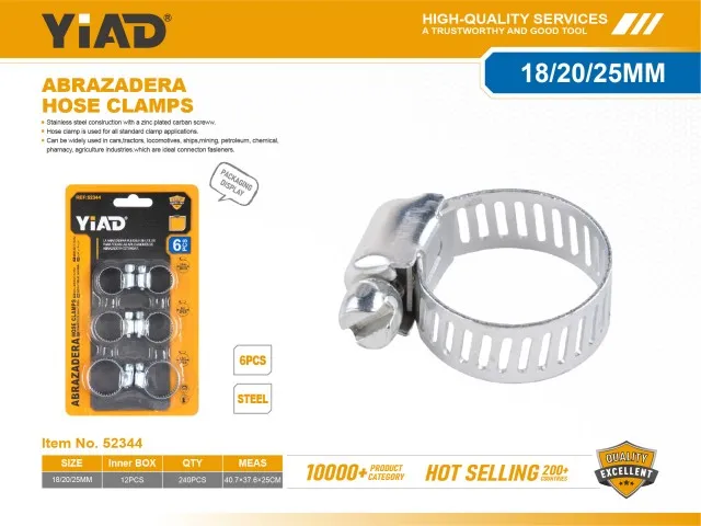 HOSE CLAMPS 52344