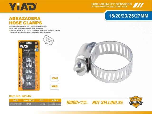 HOSE CLAMPS 52345