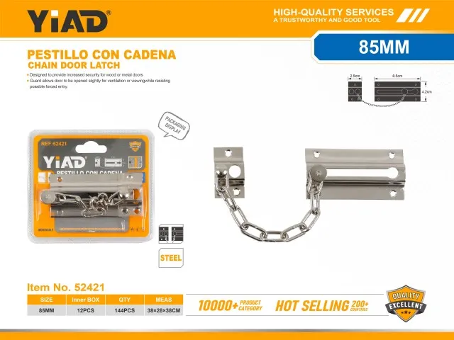 CHAIN DOOR LATCH 52421