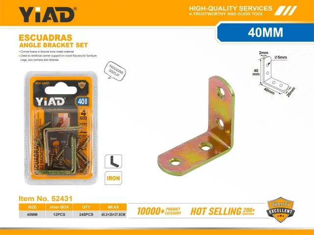 ANGLE BRACKET SET 52431