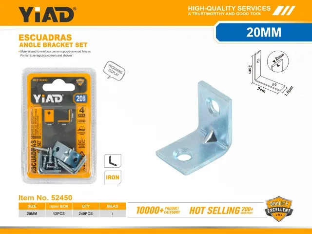 ANGLE BRACKET SET 52450