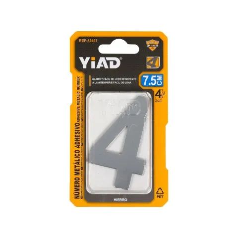ADHESIVE METALIC NUMBER 52497