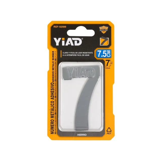 ADHESIVE METALIC NUMBER 52500