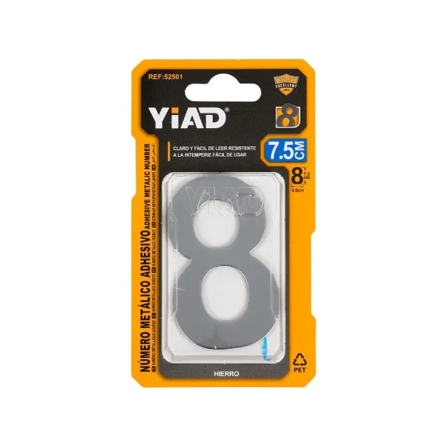 ADHESIVE METALIC NUMBER 52501