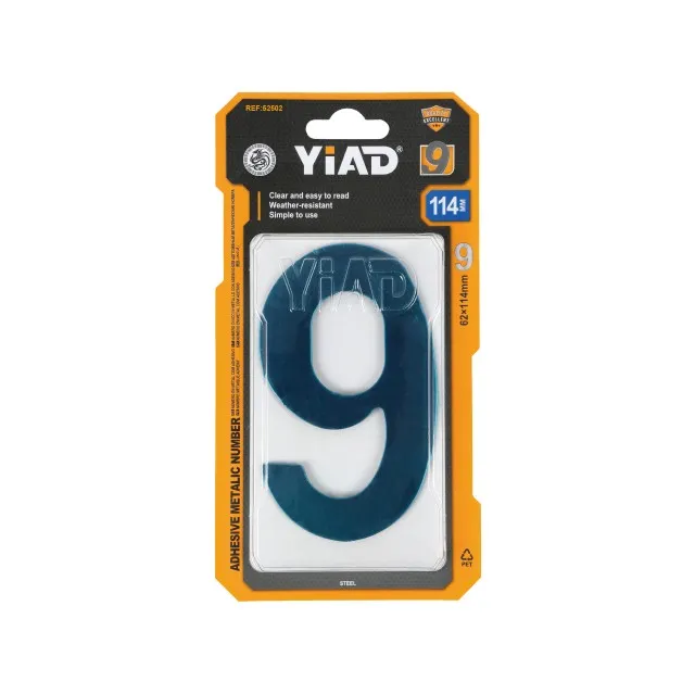 ADHESIVE METALIC NUMBER 52502