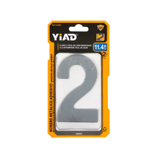 ADHESIVE METALIC NUMBER 52505
