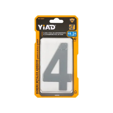 ADHESIVE METALIC NUMBER 52507
