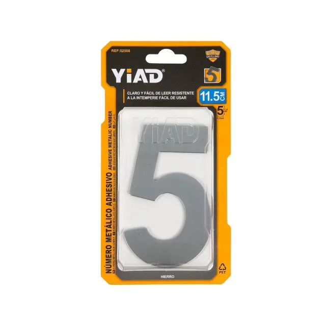 ADHESIVE METALIC NUMBER 52508