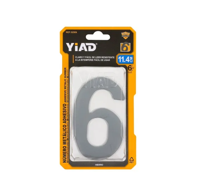 ADHESIVE METALIC NUMBER 52509