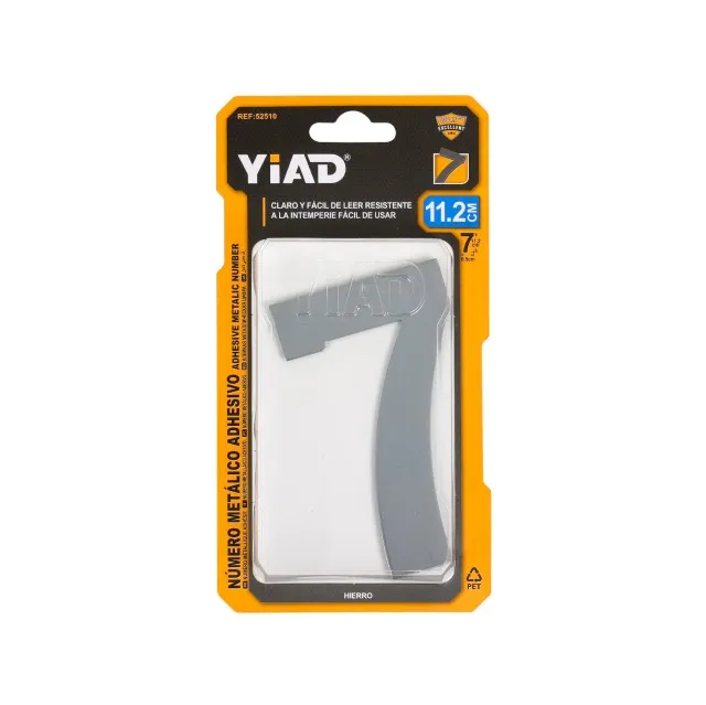 ADHESIVE METALIC NUMBER 52510