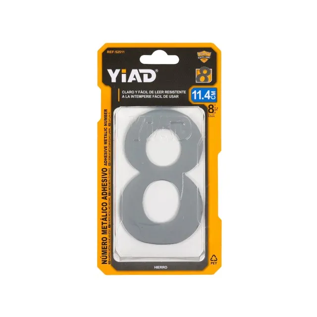ADHESIVE METALIC NUMBER 52511