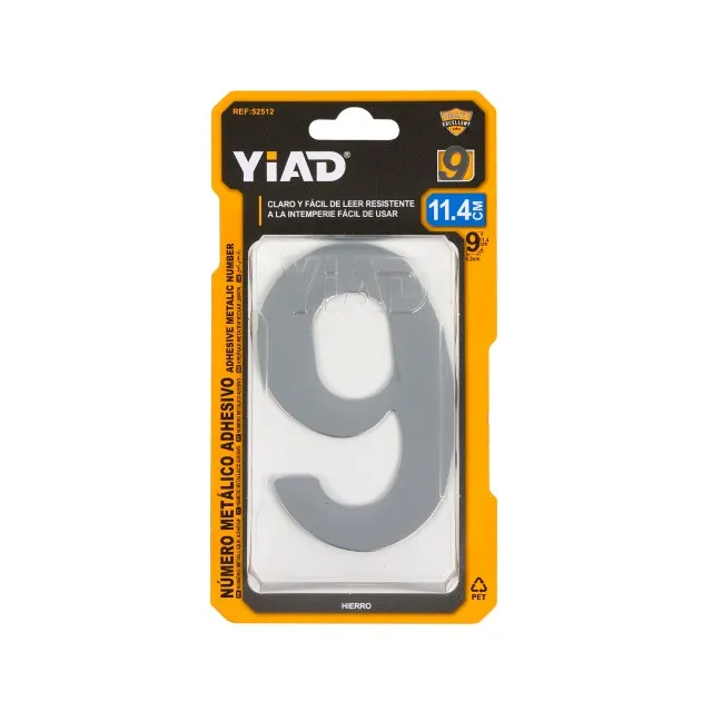 ADHESIVE METALIC NUMBER 52512