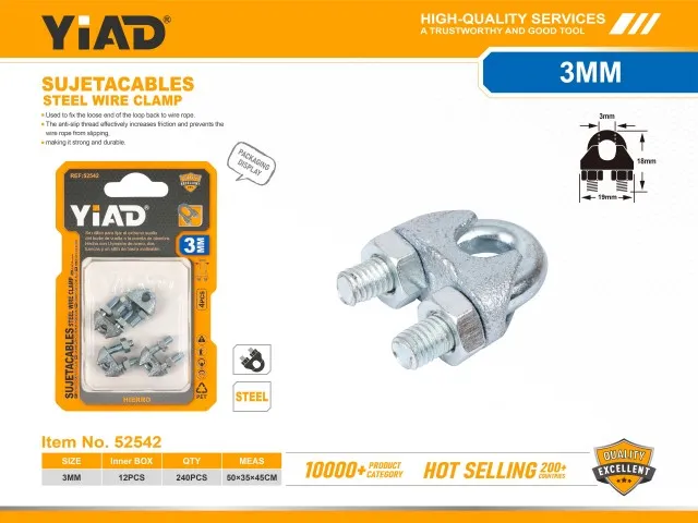STEEL WIRE CLAMP 52542