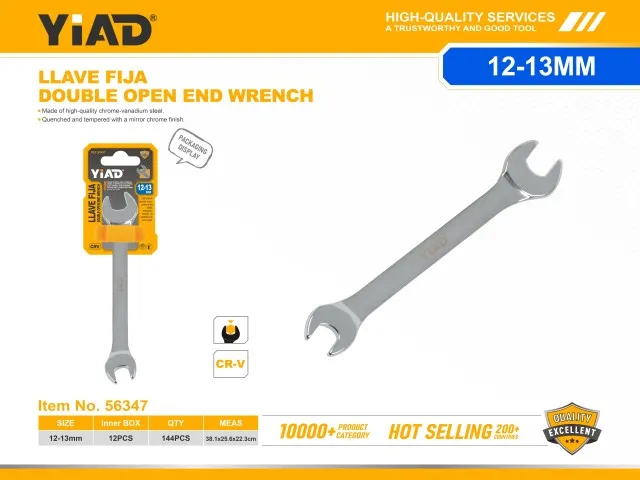 Double Open End Wrench 56347