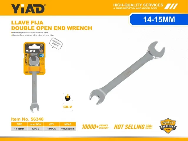 Double Open End Wrench 56348